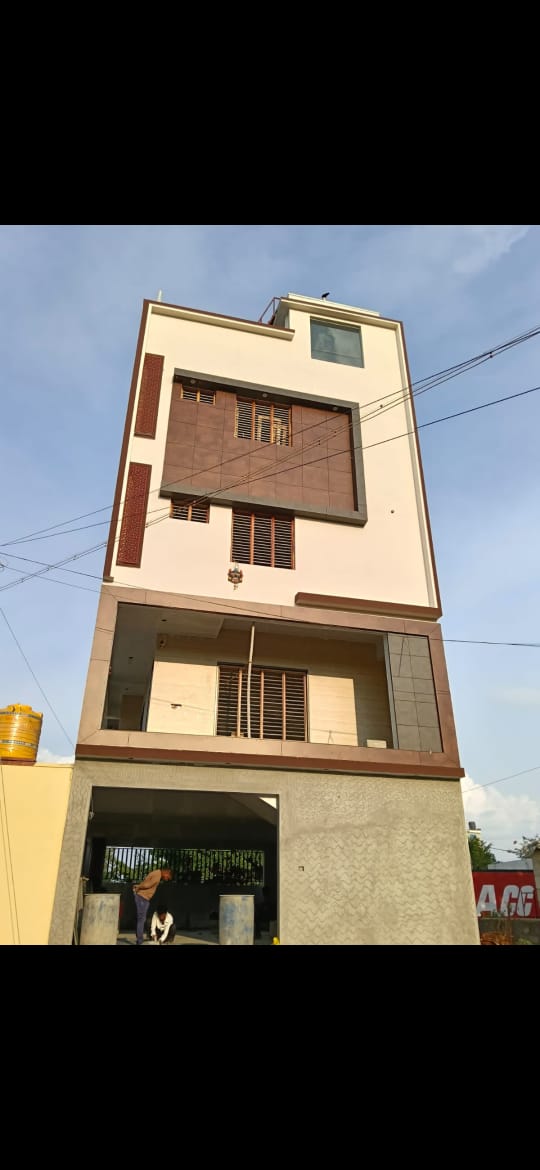 Exterior painting project with premium finish